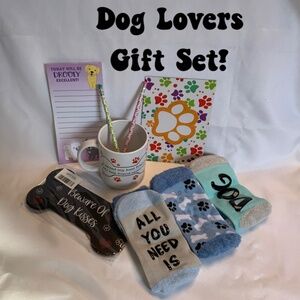 NEW! 9 Piece Dog Lovers Gift Set! DGB02